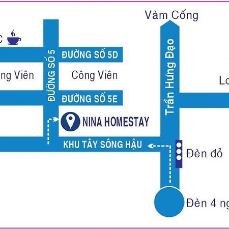 Nina Homestay P3 Long Xuyen Bagian luar foto